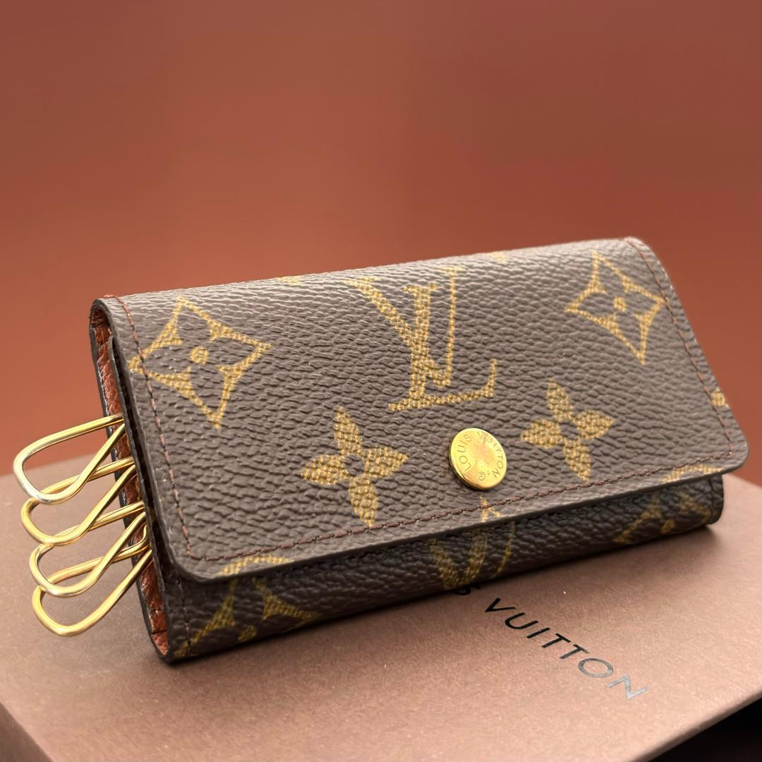 ✨美品✨ルイヴィトン モノグラム キーケース ミュルティクレ4 キーホルダー