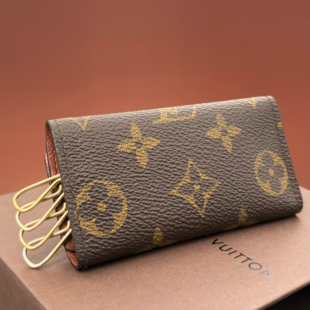 ✨美品✨ルイヴィトン モノグラム キーケース ミュルティクレ4 キーホルダー