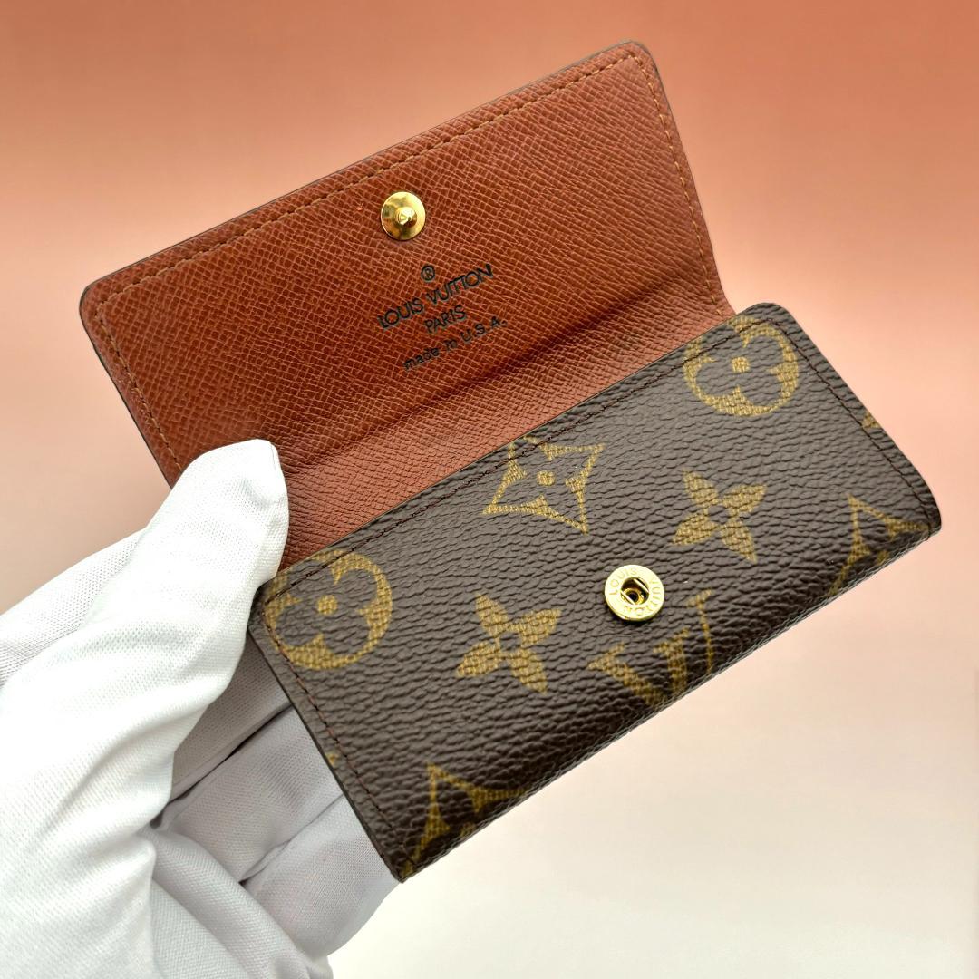 ✨美品✨ルイヴィトン モノグラム キーケース ミュルティクレ4 キーホルダー