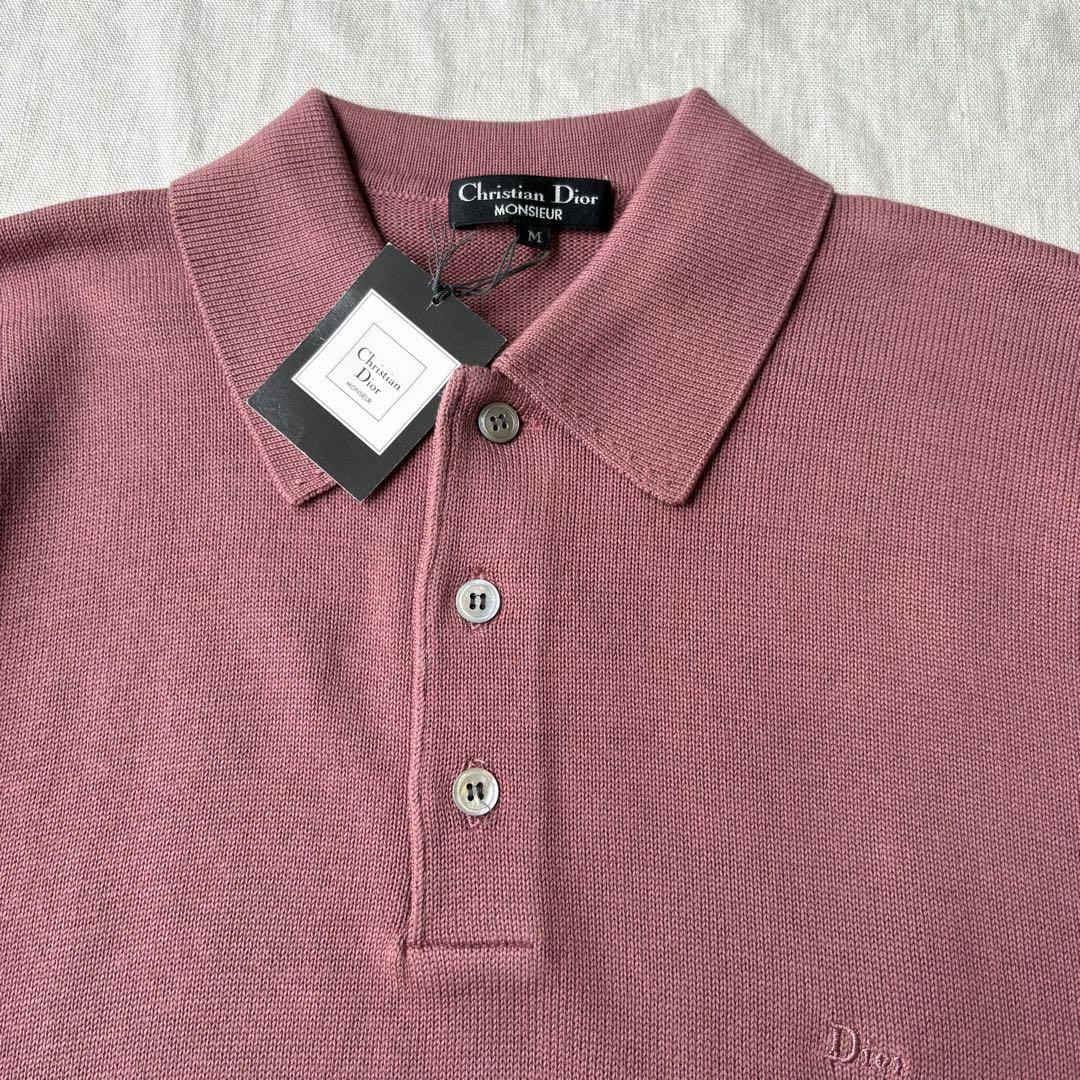 未使用 Christian Dior クリスチャンディオール 半袖 ポロシャツ