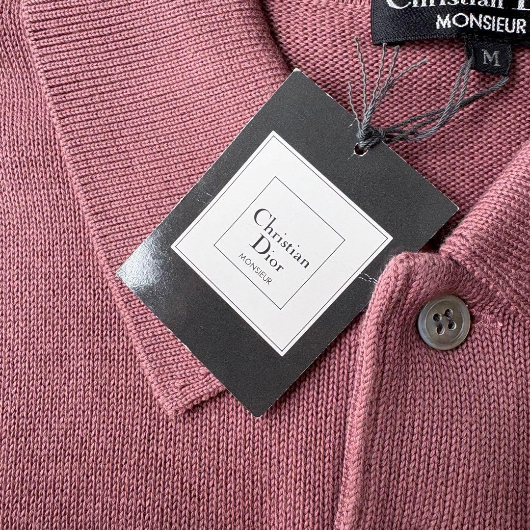 未使用 Christian Dior クリスチャンディオール 半袖 ポロシャツ