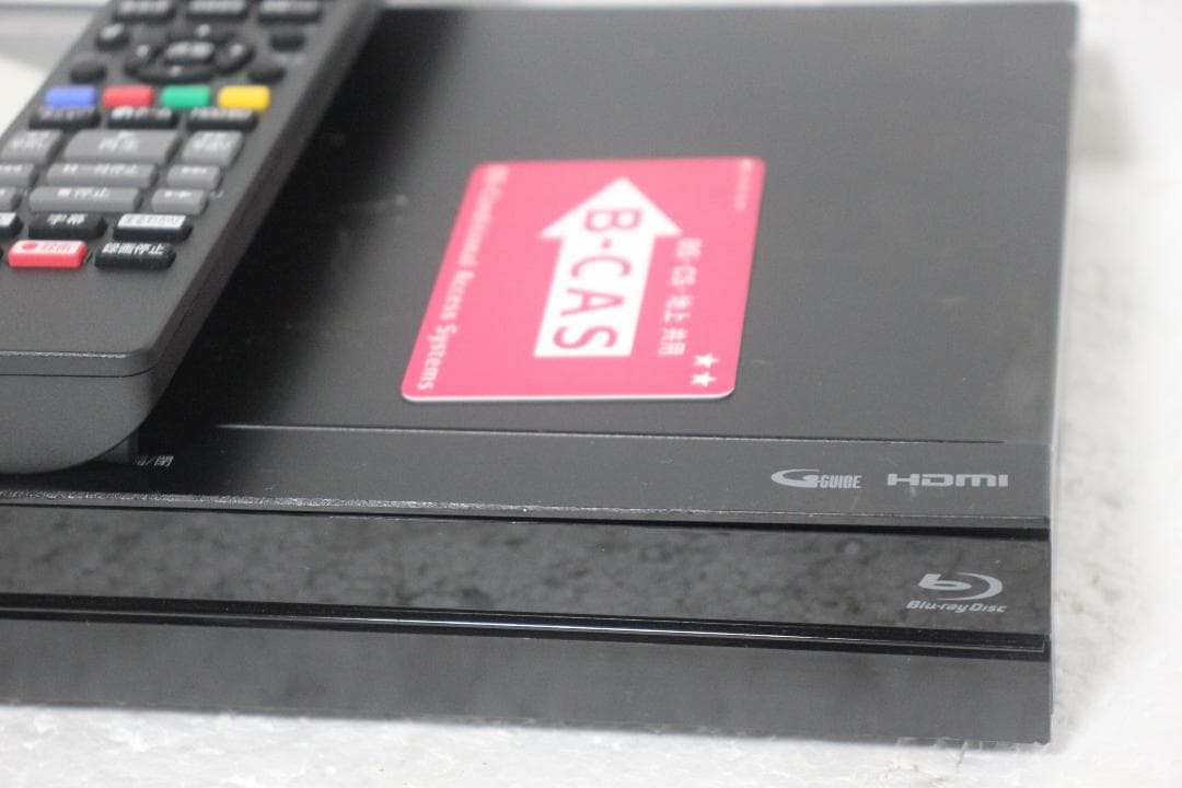 【内部清掃済み】SHARP ブルーレイBD-NS520　500GB リモコン