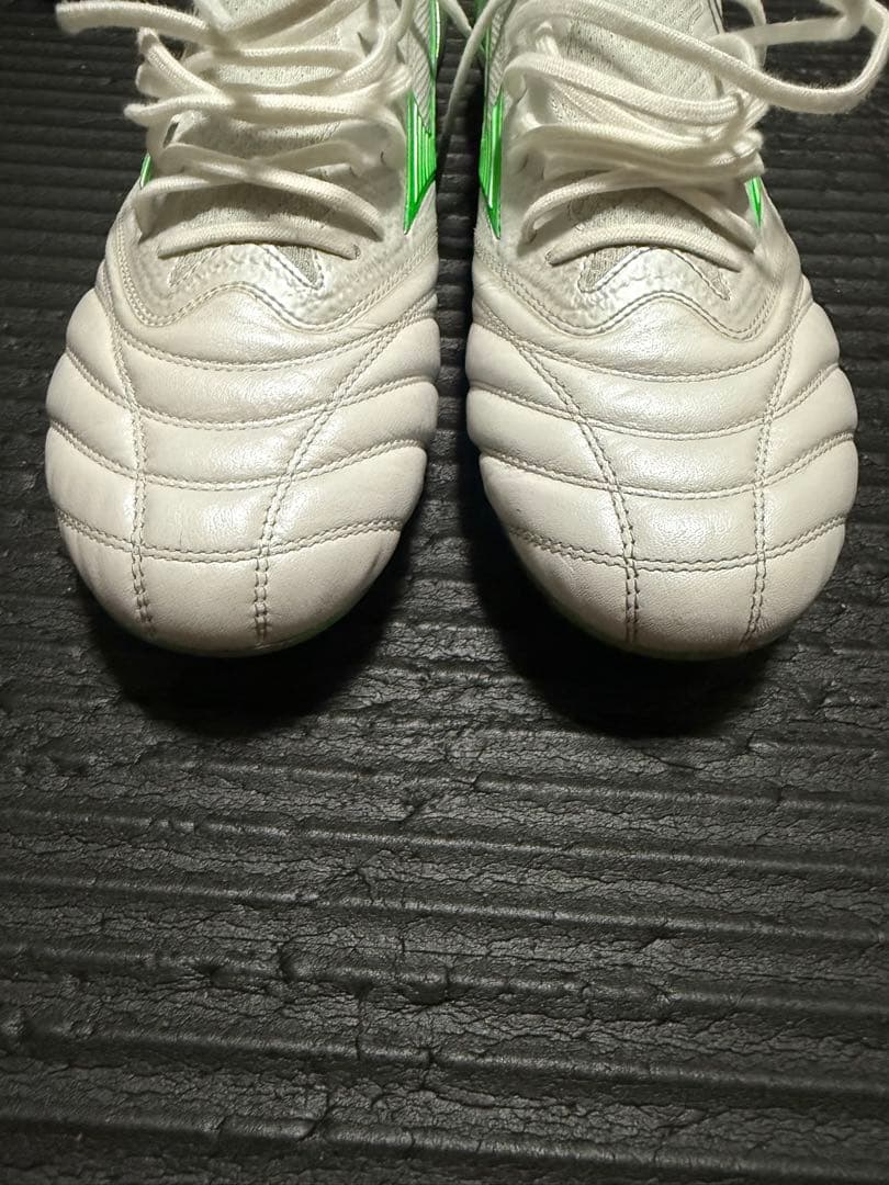 Mizuno Morelia Neo サッカーシューズ ホワイト/グリーン
