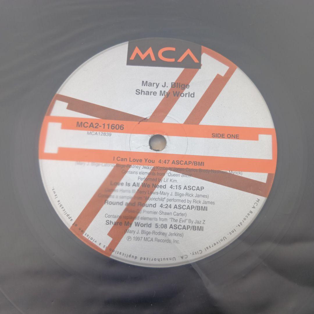 ① Mary J. Blige Share My World レコード