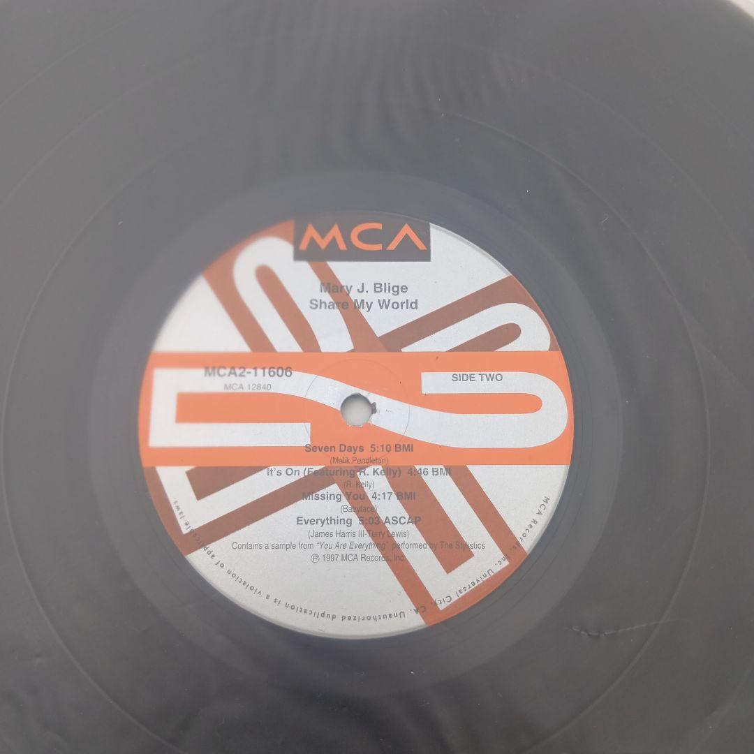 ① Mary J. Blige Share My World レコード