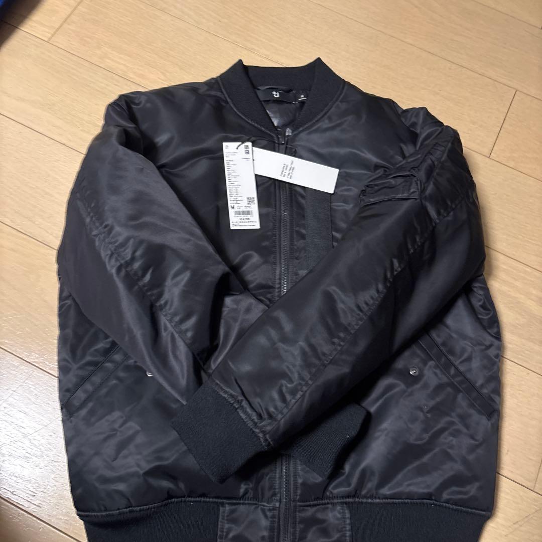 UNIQLO +Jコラボ　ハイブリッドダウンオーバーサイズ ma-1