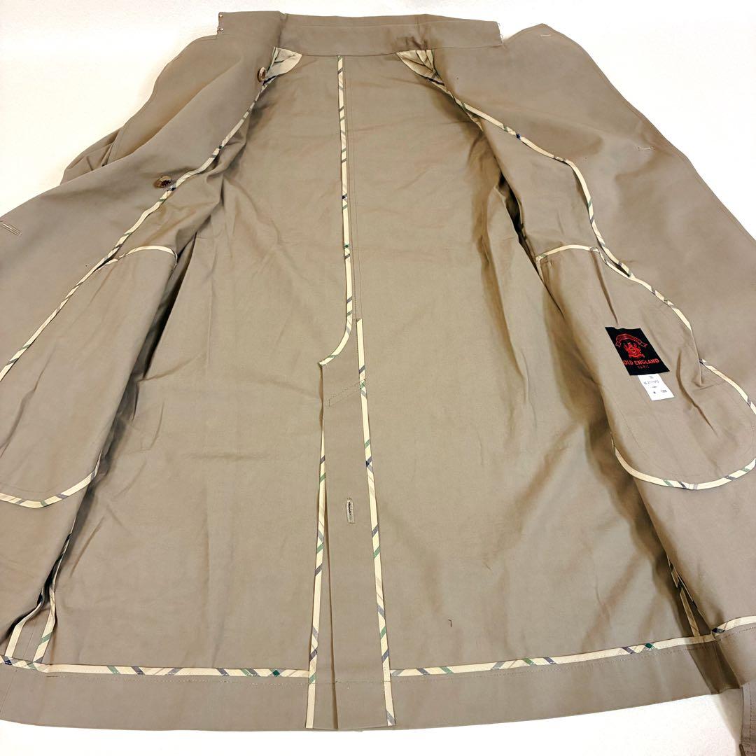 【タグ付き未使用】OLD ENGLANDトレンチコート ロングコート カーキ