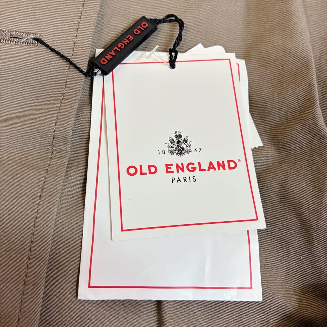 【タグ付き未使用】OLD ENGLANDトレンチコート ロングコート カーキ