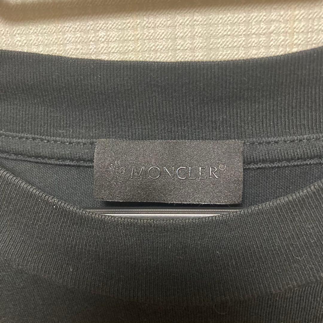 MONCLER モンクレール ロングTシャツ アームロゴ