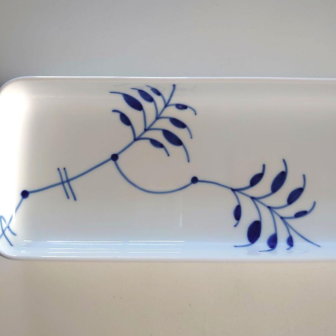 ロイヤルコペンハーゲン　ブルーフルーテッドメガ　ディッシュペア