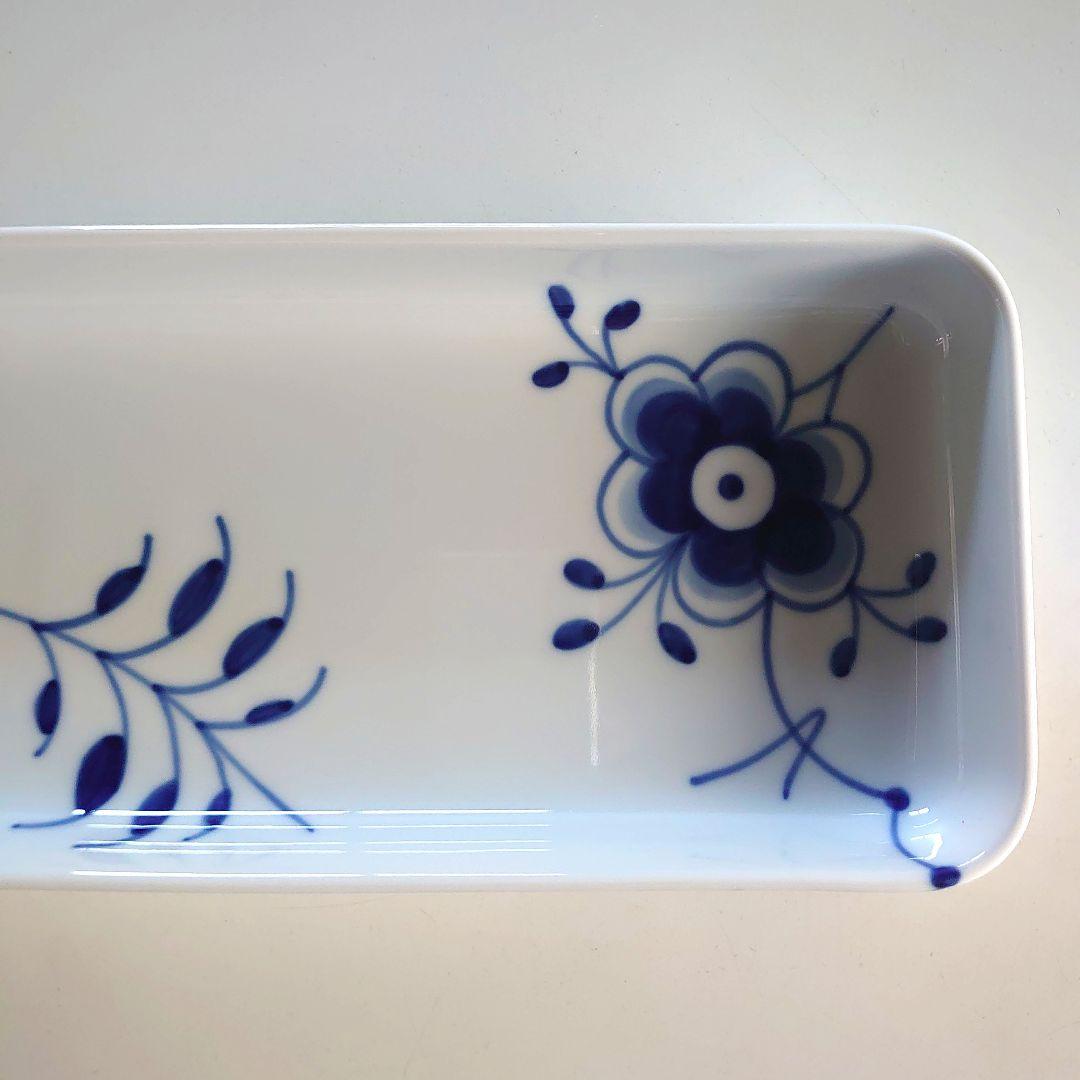 ロイヤルコペンハーゲン　ブルーフルーテッドメガ　ディッシュペア