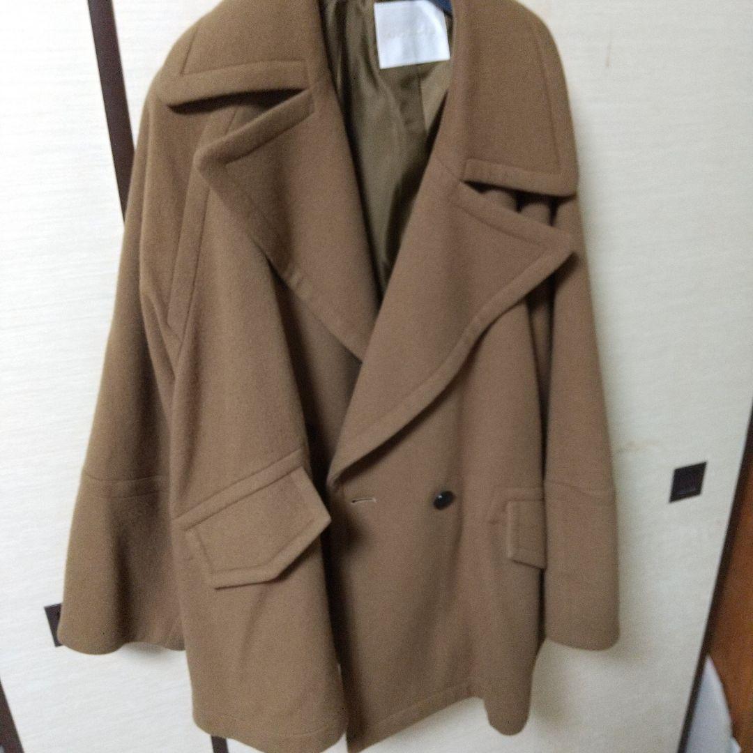 RIVK DROT キャメル ウール ピーコート美品