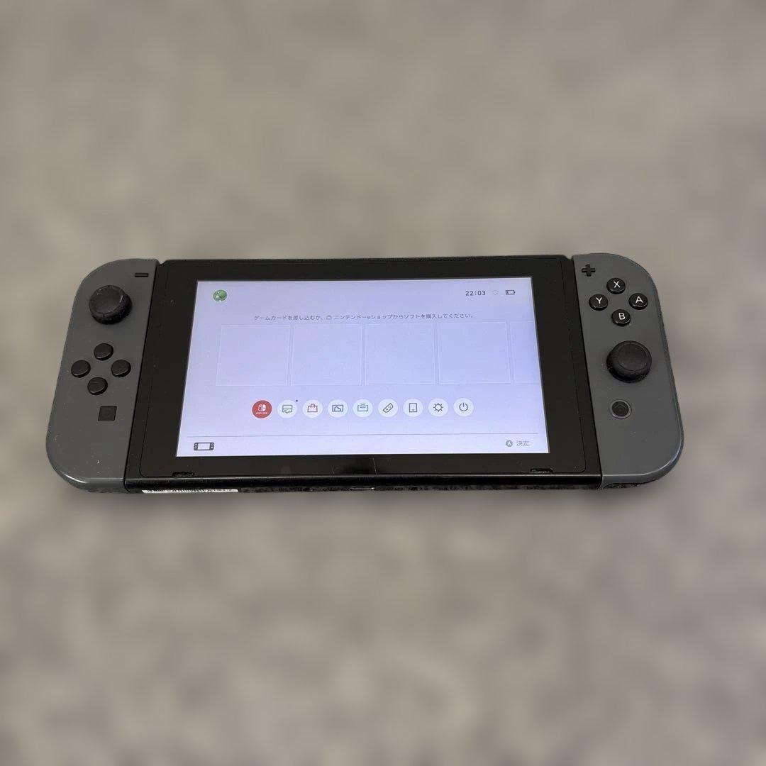 ニンテンドー　スイッチ本体　電源はOK!! ★ジャンク品