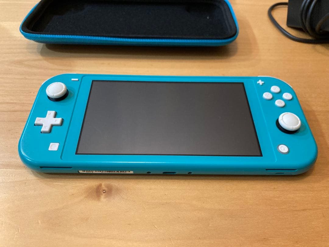 Nintendo Switch Lite ターコイズ 本体　充電器　ケース付き