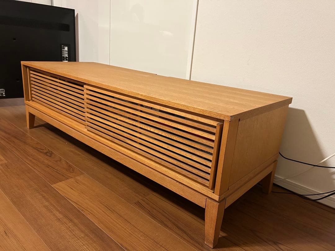 木製テレビ台　ローボード