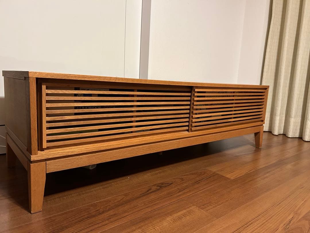 木製テレビ台　ローボード