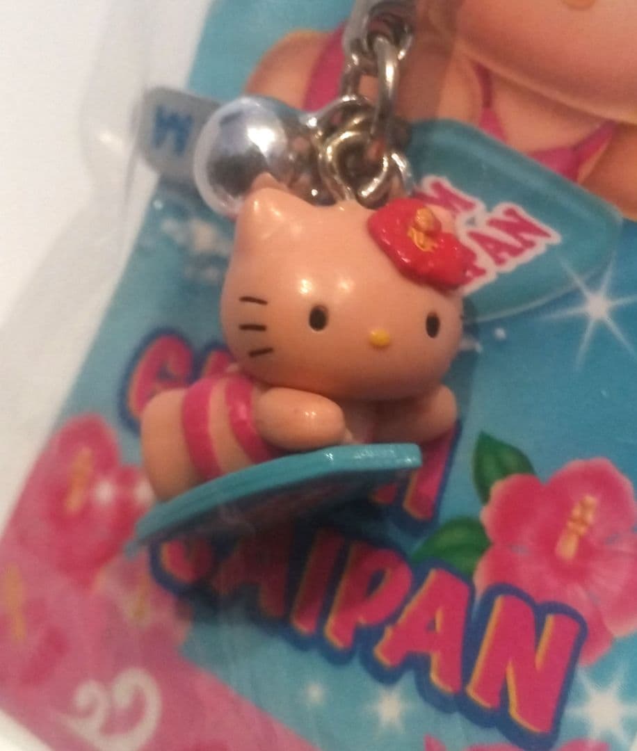 サンリオ キティ グアム サイパン ボディーボード 日焼け ストラップ 2011