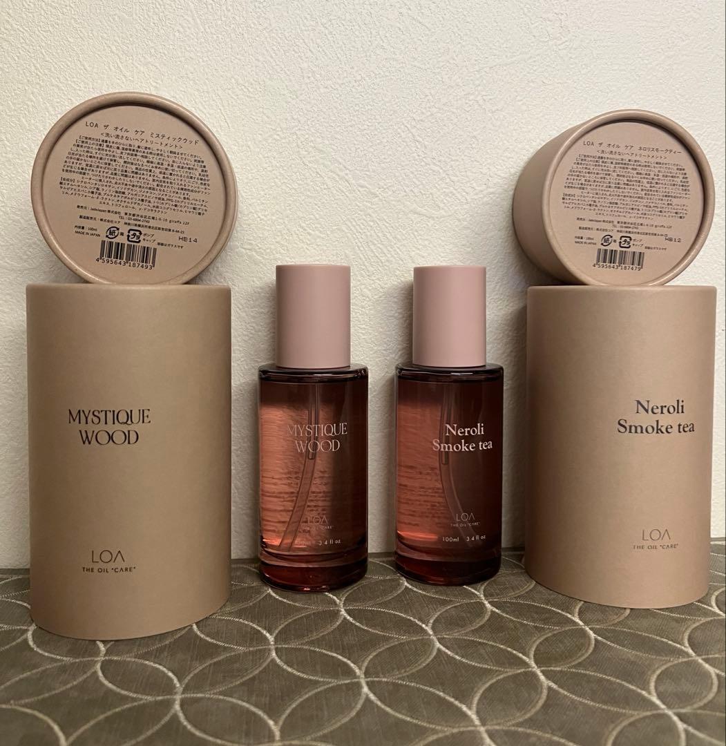 新品 ロアザオイルケア 100ml ネロリスモークティー＆ミステックウッド
