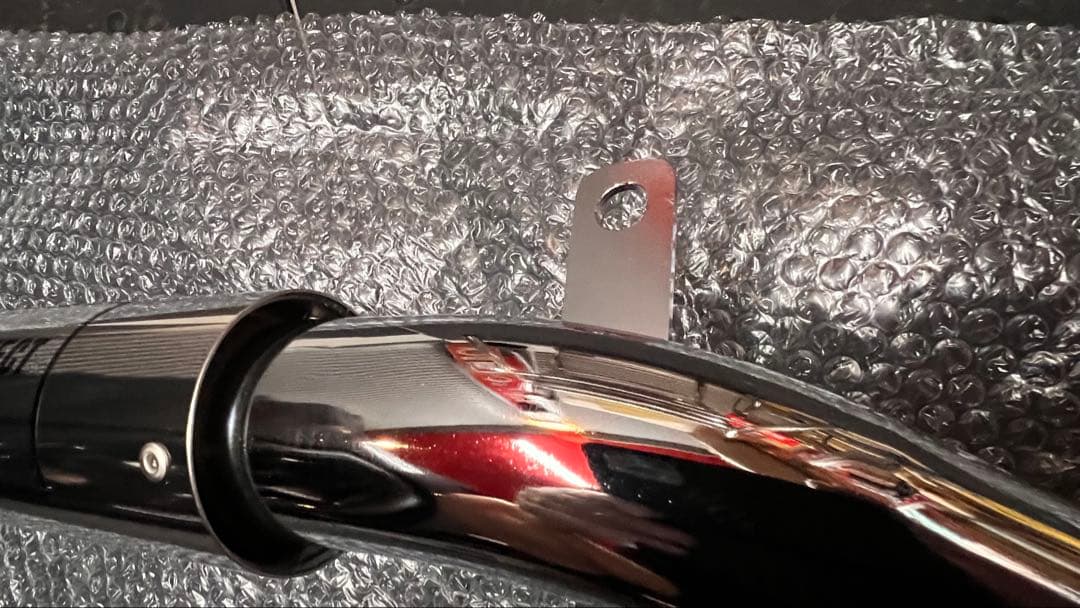 ホンダ CBX400F RPM 正規新品リアマフラー 復刻版ステッカー付き