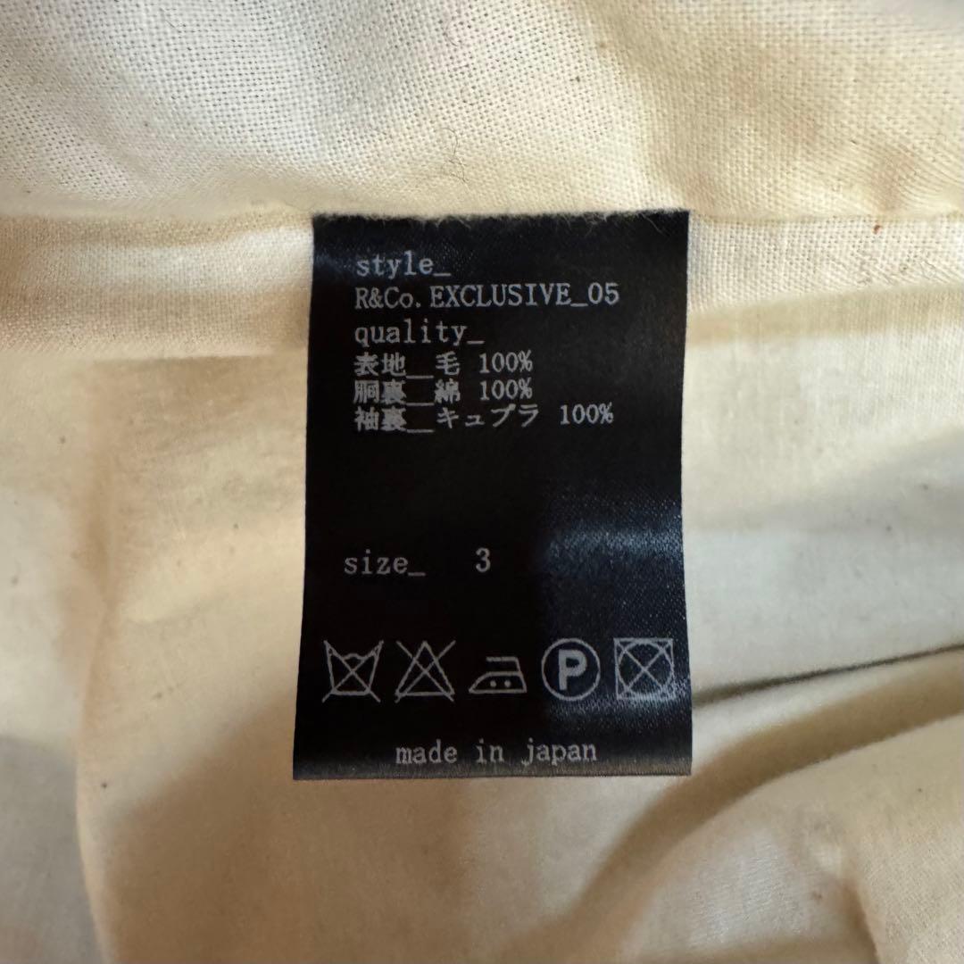 N4/エヌフォー WRAP COAT LONG ラップコート ロング　R&Co.