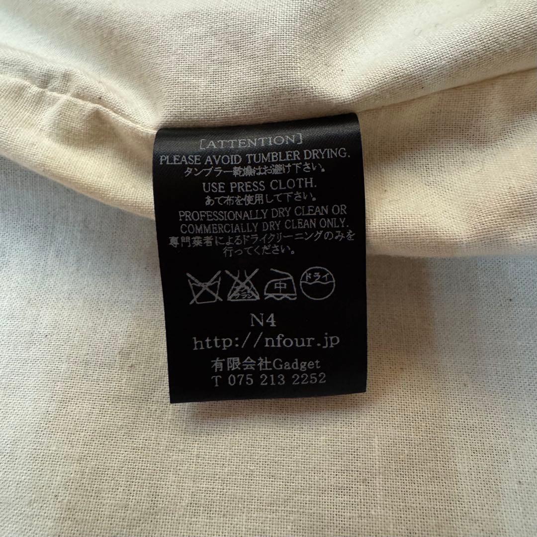 N4/エヌフォー WRAP COAT LONG ラップコート ロング　R&Co.