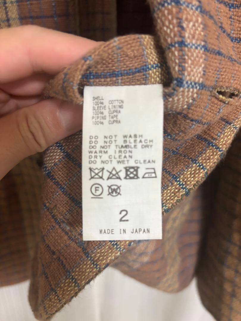 再出品　Class hand woven jacket