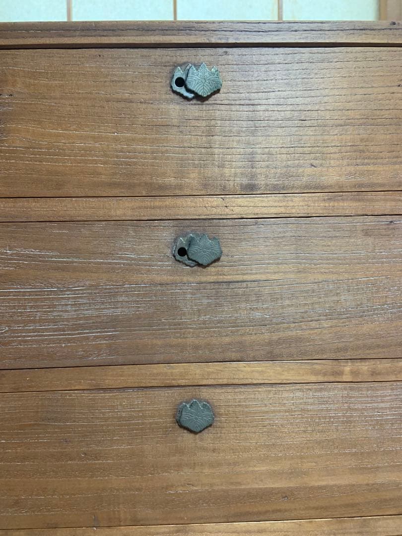 7段引出し箪笥 アンティーク　総桐タンス　和タンス　洋服　着物タンス　昭和レトロ