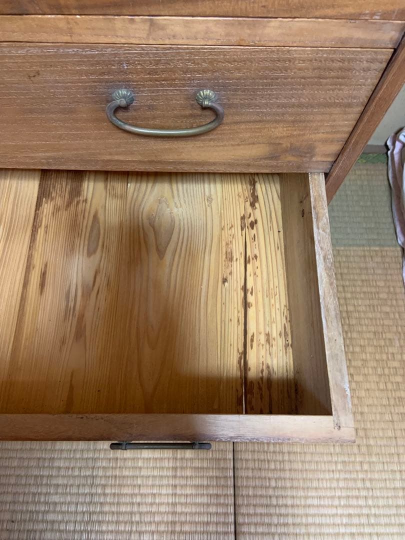 7段引出し箪笥 アンティーク　総桐タンス　和タンス　洋服　着物タンス　昭和レトロ