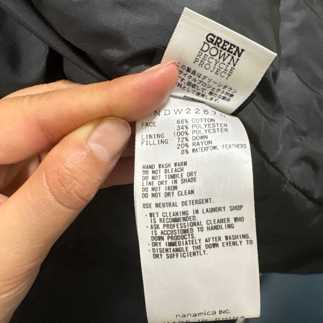 THE NORTH FACE パープルレーベル WM ロングダウンベスト