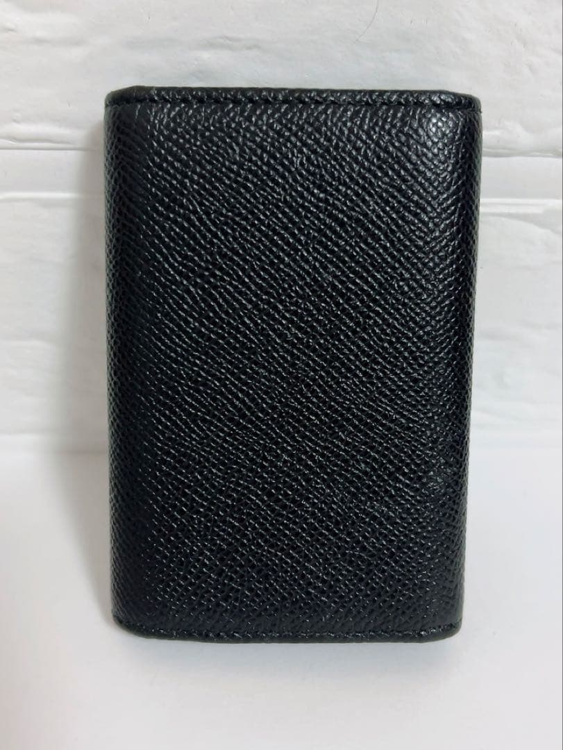 ブルガリ　BVLGARI キーケース　黒　ブラック　6連　未使用品