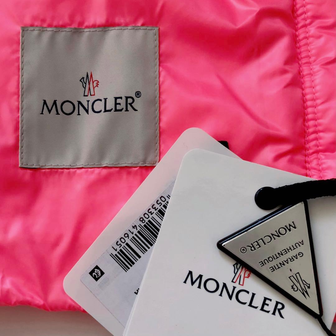 新品 モンクレール キッズ 14A ダウンベスト ダウン ベスト ピンク