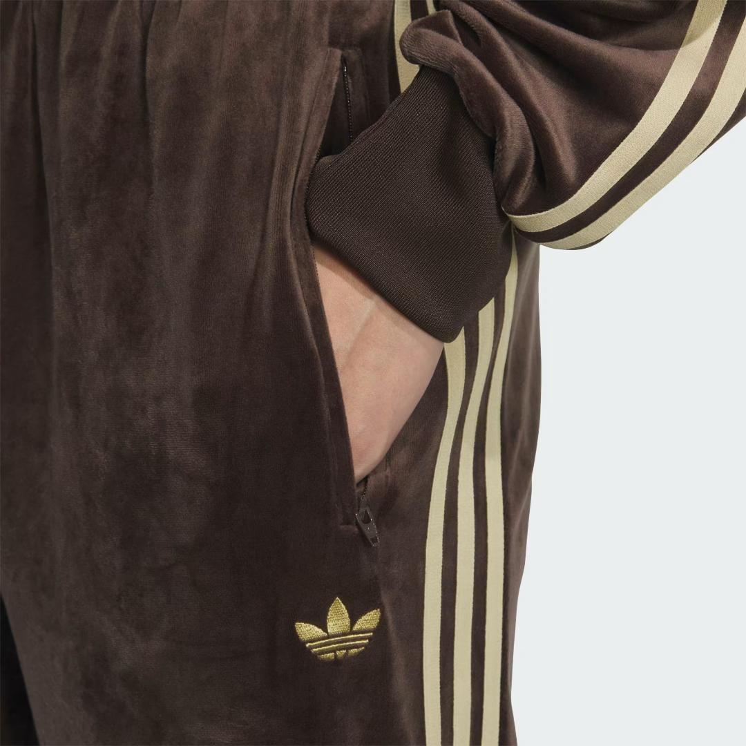 adidas originals BROWN ブラウン ジャージ 新品 L 茶