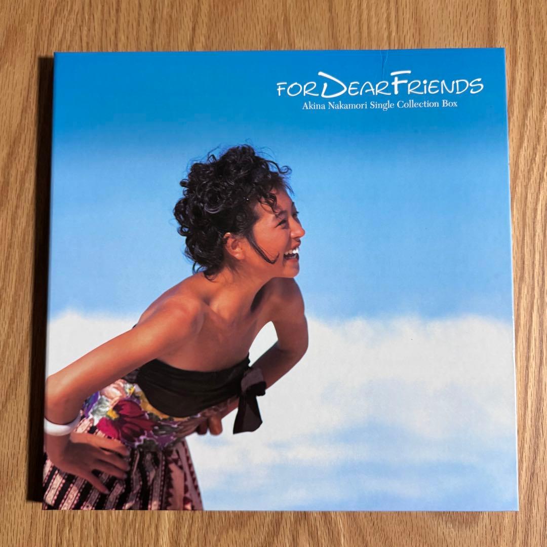 再生確認済 中森明菜FOR DEAR FRIENDSシングルコレクションボックス