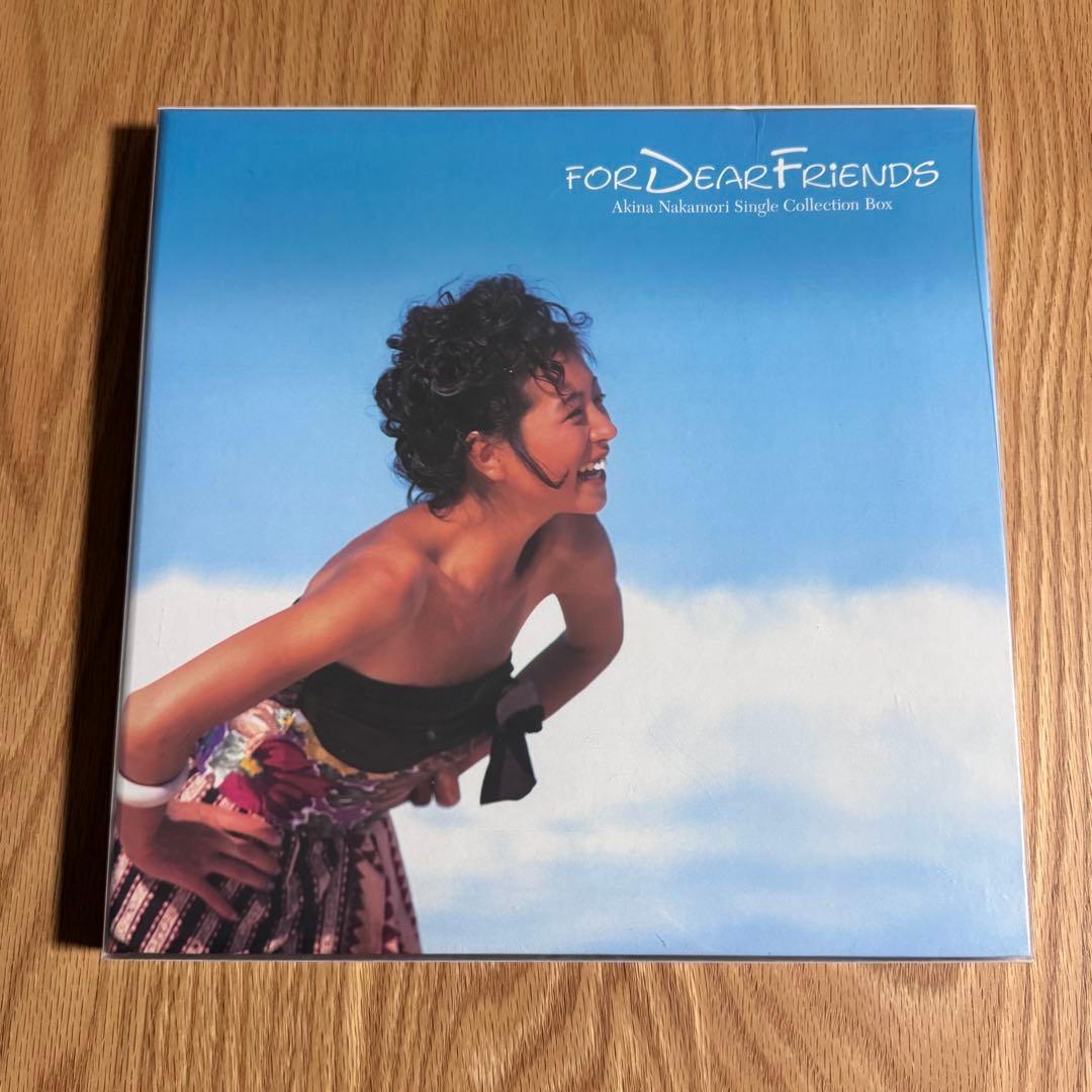 再生確認済 中森明菜FOR DEAR FRIENDSシングルコレクションボックス