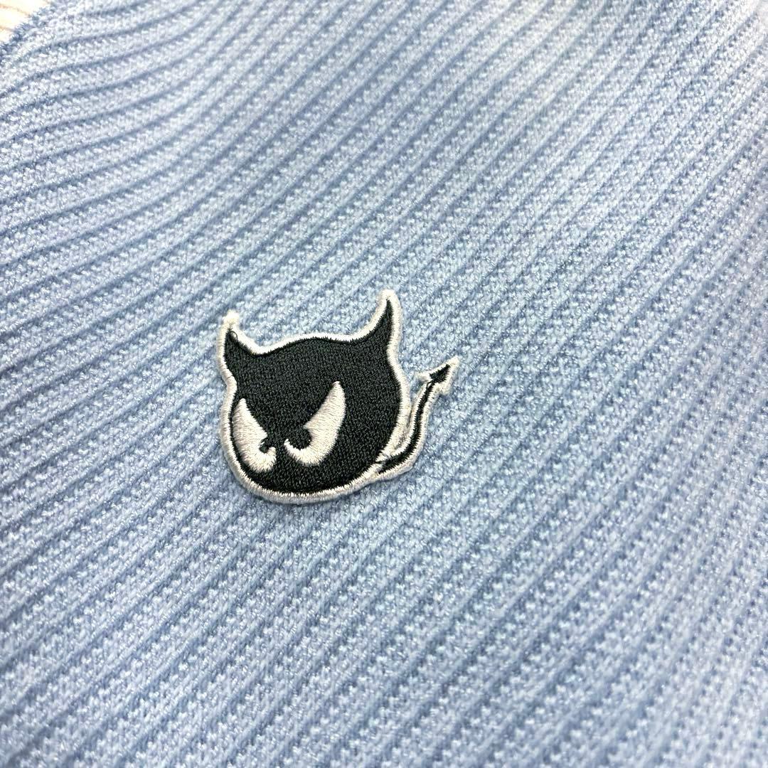 WAAC ワック　ニットベスト　メンズ　2 L程度　スカイブルー系　韓国