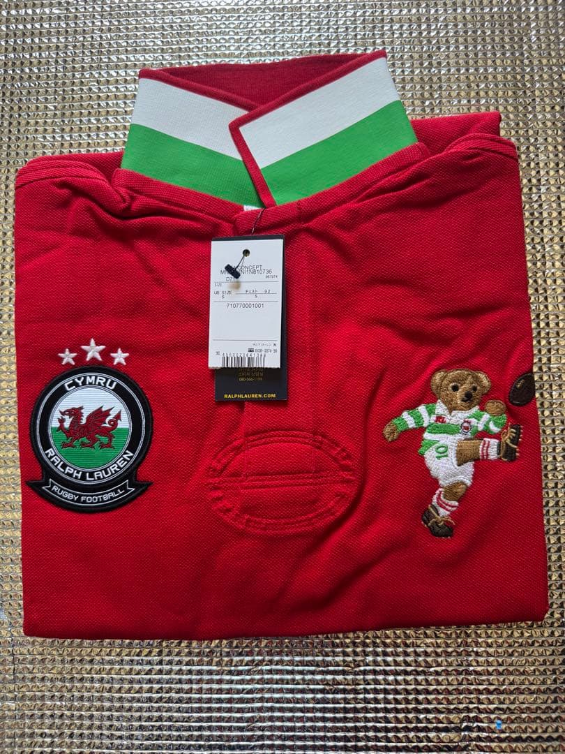 ポロラルフローレン　ウェールズ キッカーベアのポロシャツ Sサイズ