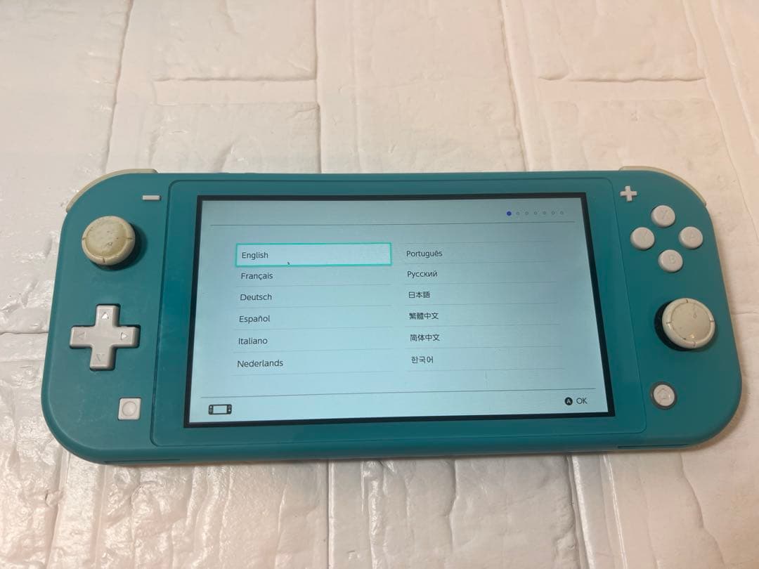 【美品】Nintendo Switch Lite ターコイズ　動作確認済み
