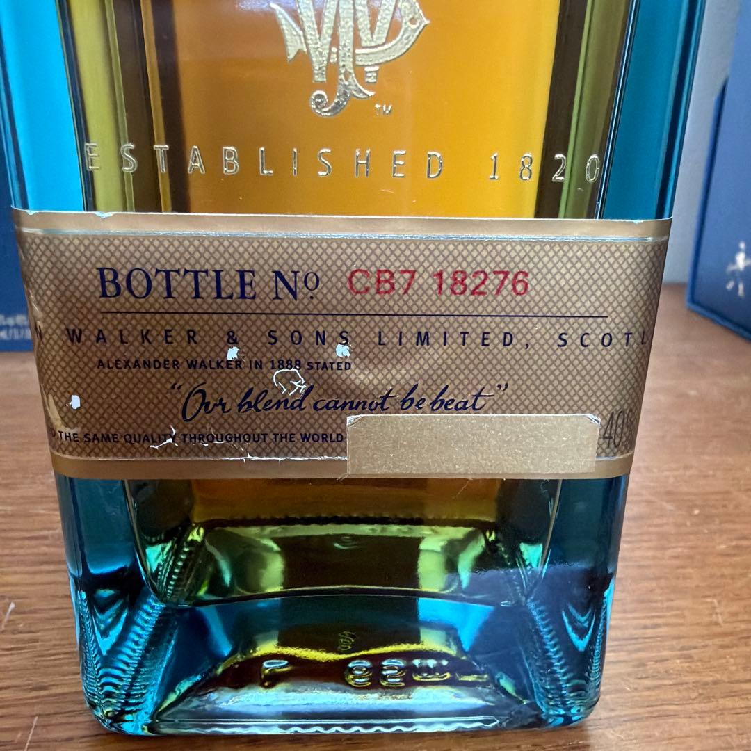 鈴木さん　Johnnie Walker Blue Label 2本セット