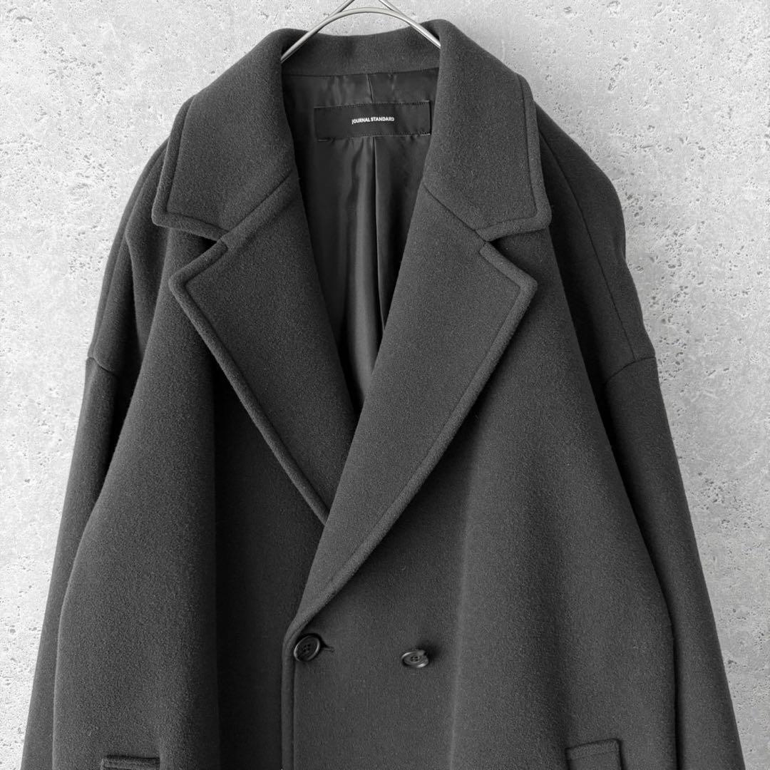 22AW✨JOURNAL STANDARD ダブルモッサロングコート　38