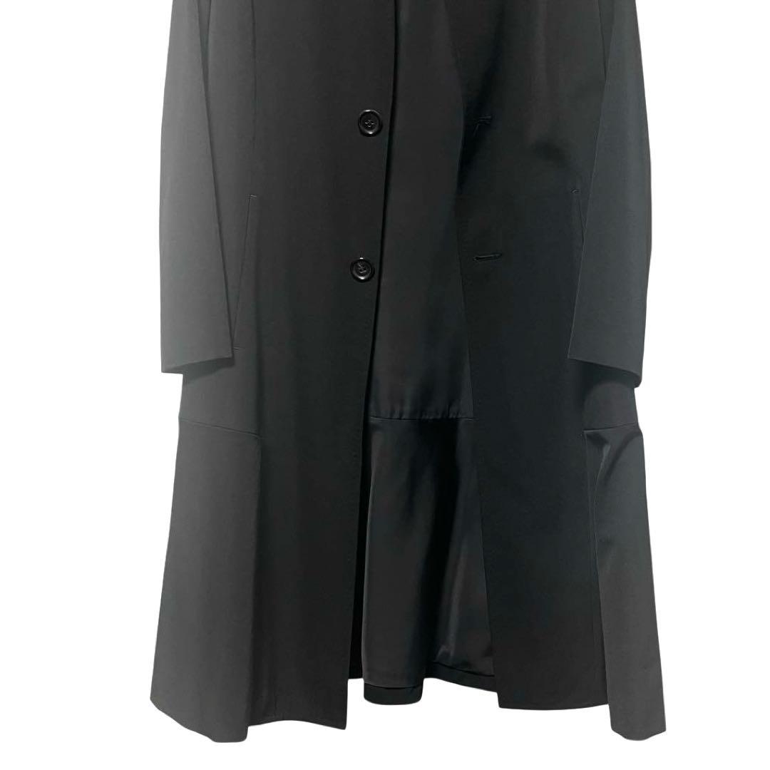 トリコ　コムデギャルソン　ロングコート黒