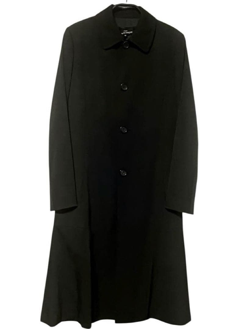 トリコ　コムデギャルソン　ロングコート黒