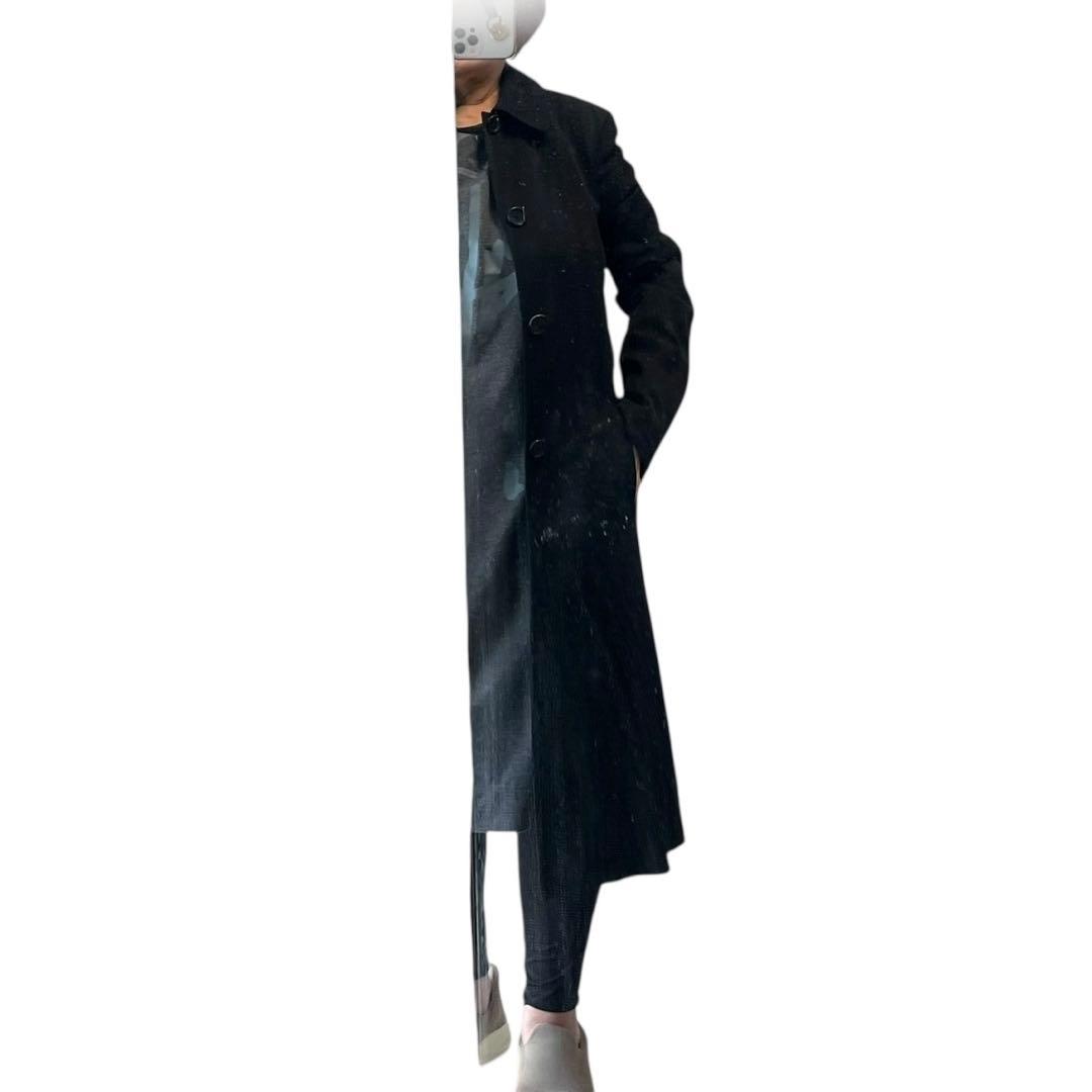 トリコ　コムデギャルソン　ロングコート黒