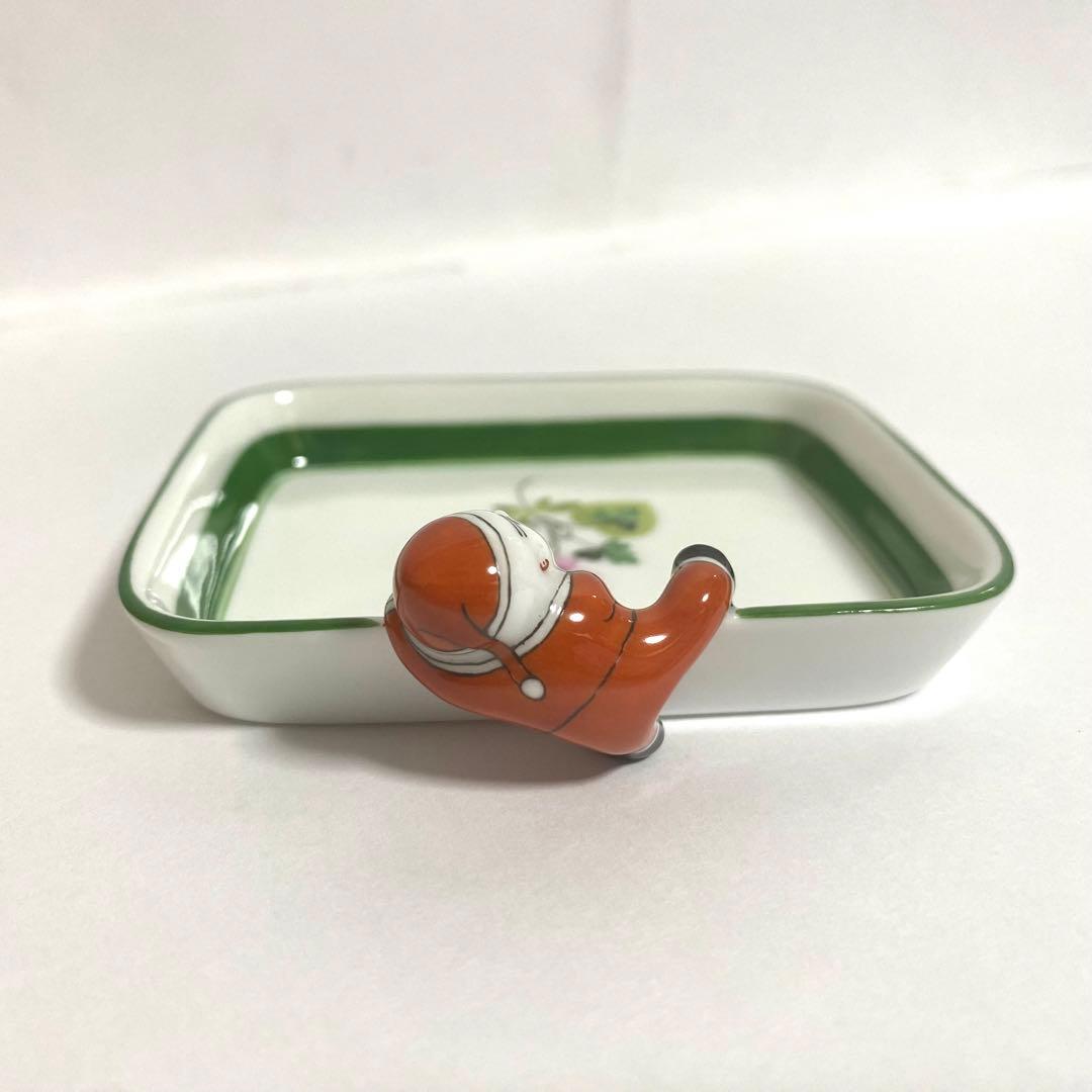 ヘレンド トレー マンダリンサンタ クリスマス インドの華 オーナメント