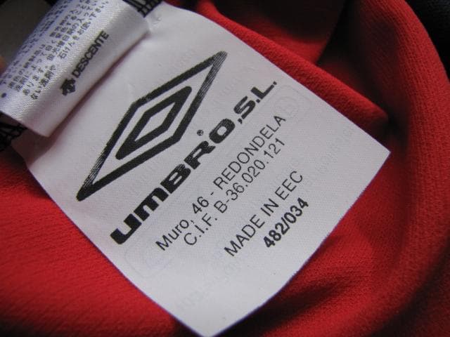 UMBRO Celta de Vigo　アンブロ セルタ・デ・ビーゴ ★稀少新品