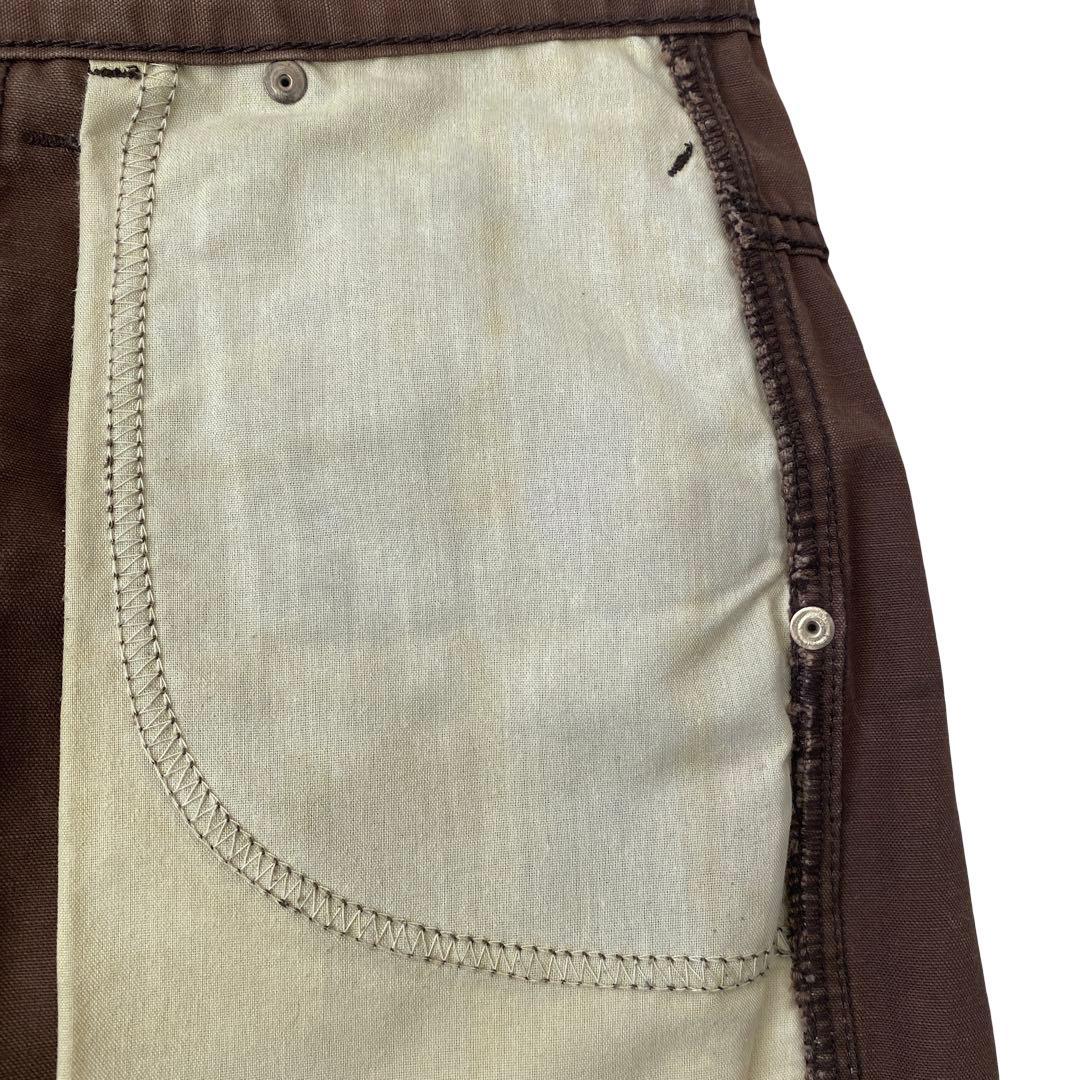 90s USA製 Polo ラルフローレン ヴィンテージ加工 ワークパンツ