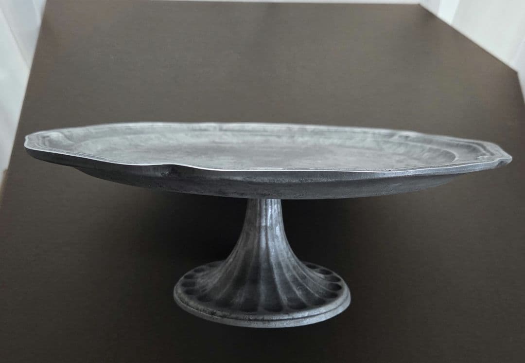 新品 cofe コフェ co+fe 高台プレート 花リム コンポート