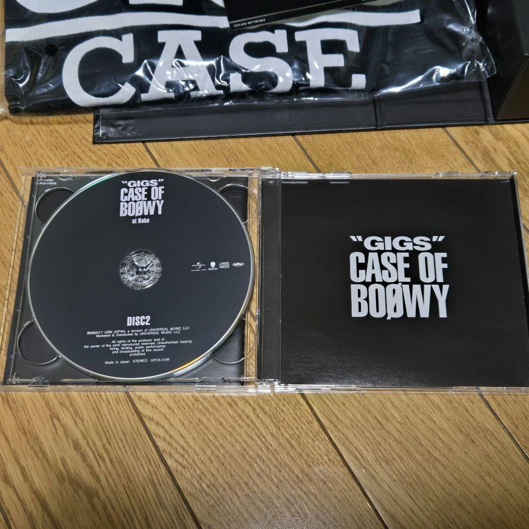 【廃盤品】GIGS CASE OF BOØWY THE ORIGINAL