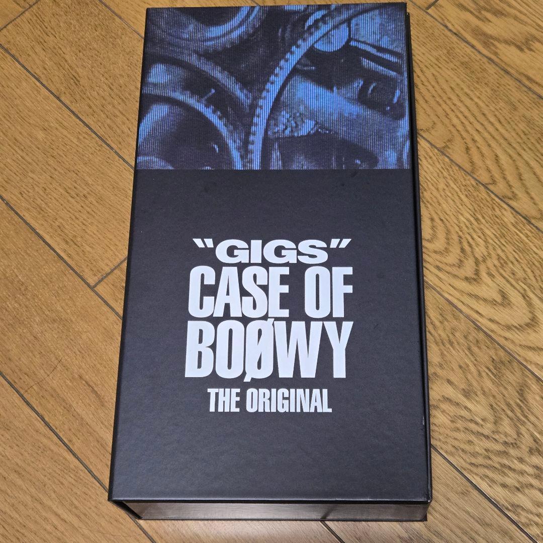 【廃盤品】GIGS CASE OF BOØWY THE ORIGINAL
