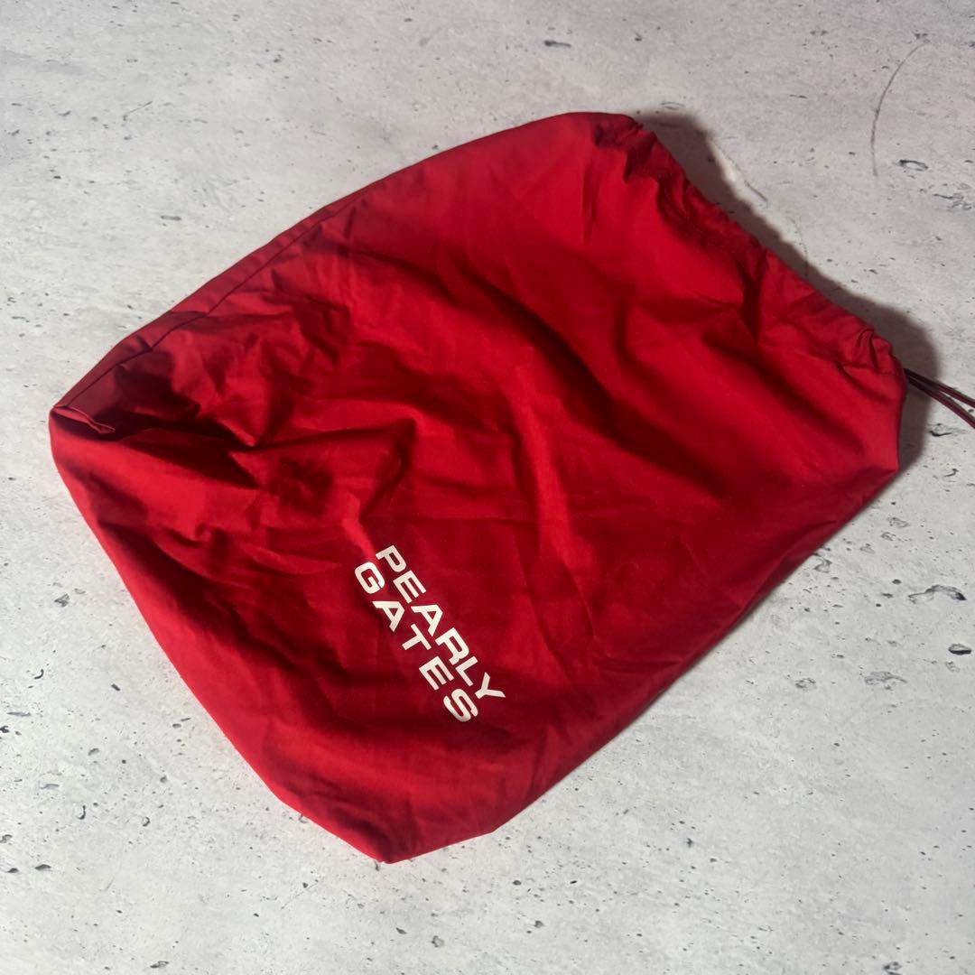 美品 Lサイズ PEARLY GATES ゴルフウェア レッド パーリーゲイツ