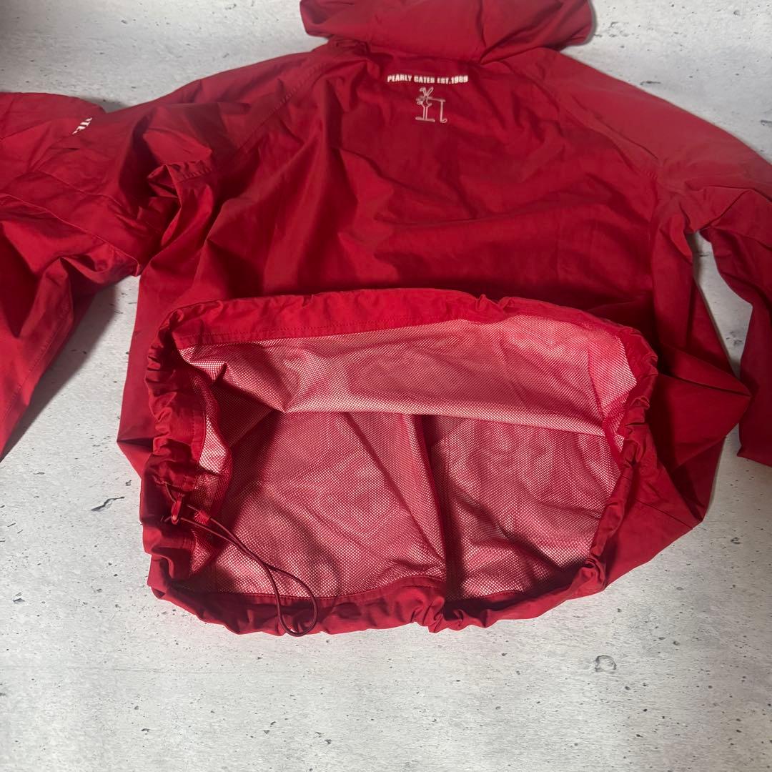 美品 Lサイズ PEARLY GATES ゴルフウェア レッド パーリーゲイツ